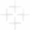 HQ Prop 3x3x4 PC Durable Quad-Blade 3" Prop 4 Pack