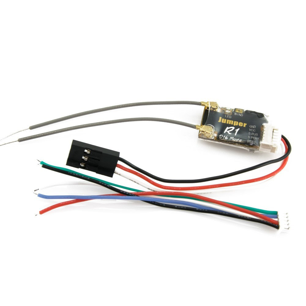 Jumper R1 - D16 Frsky Compatible Micro Receiver with S.Port and S.bus
