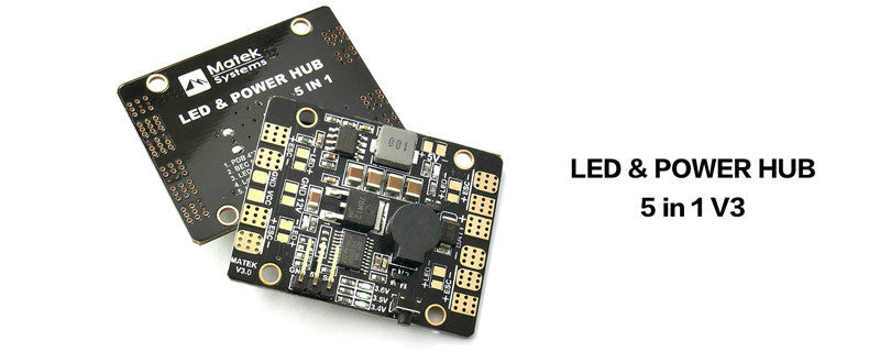 LED & POWER HUB 5IN1 V3 PDB