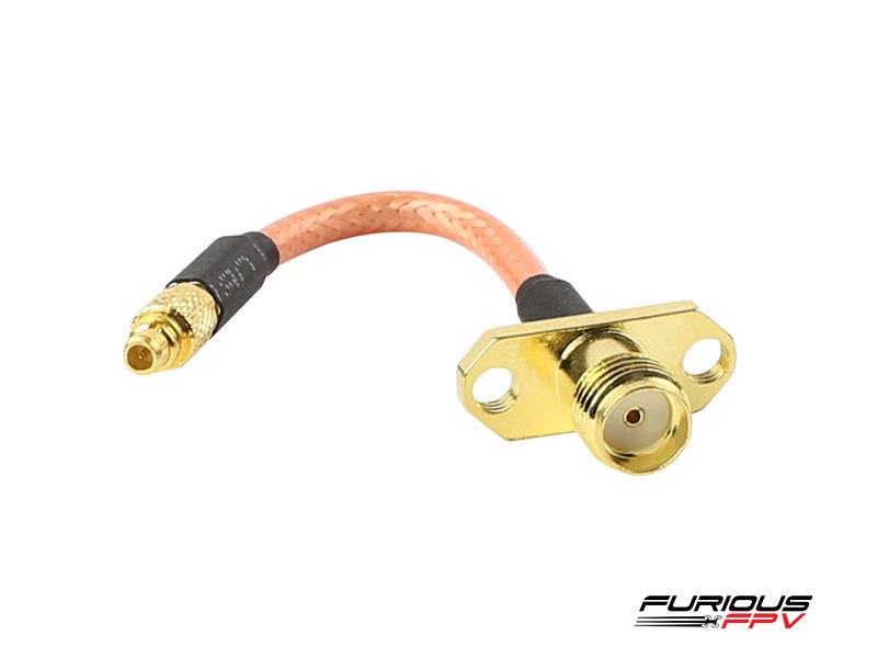 Pigtail MMCX to SMA cable 72mm