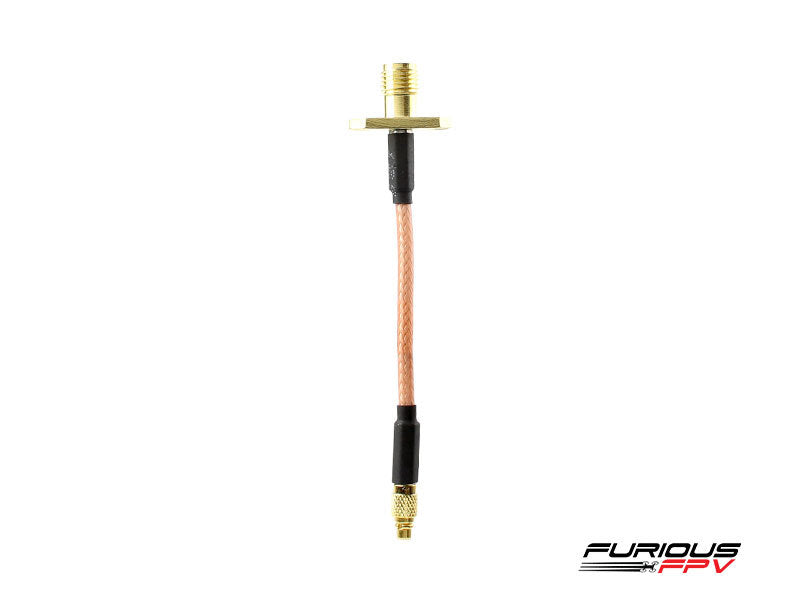 Pigtail MMCX to SMA cable 72mm