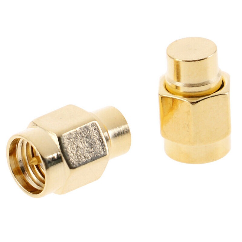 5.8GHz 50 ohm SMA Male RF Coaxial Termination Dummy Load Gold Plated