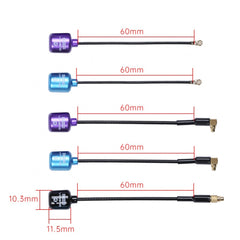 SIGMA 5.8GHz 60mm LHCP FPV Antenna (UFL)