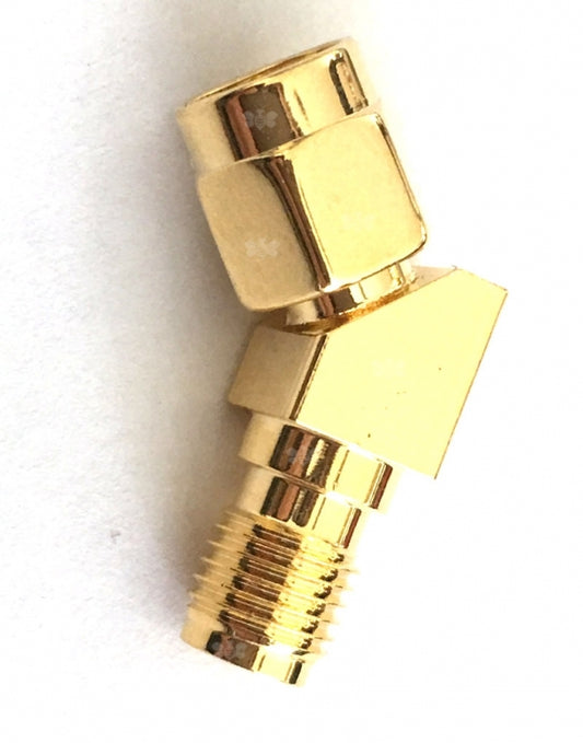 SMA 45 Deg Connector