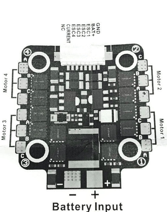 Spedix 25A 4in1 ESC 20x20 M3