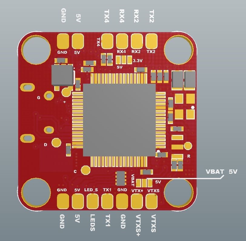 Talon F7 BB 20X20 Flight Controller – Buzz Fpv