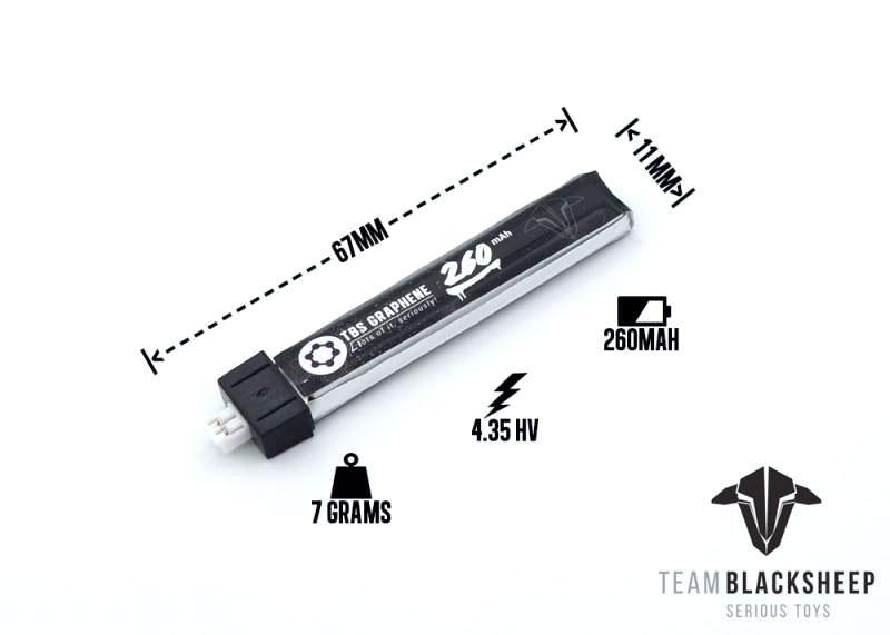 TBS GRAPHENE 260MAH 1S HV