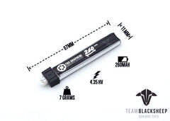 TBS GRAPHENE 260MAH 1S HV