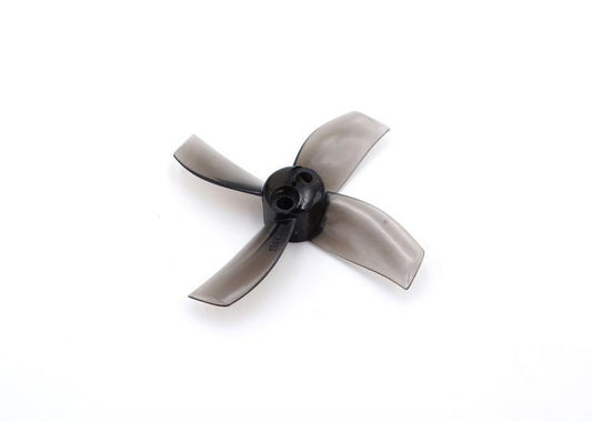 TBS MICRO BRUSHLESS PROPS 4BLADE 40MM (BLACK) (1.5MM HUB)