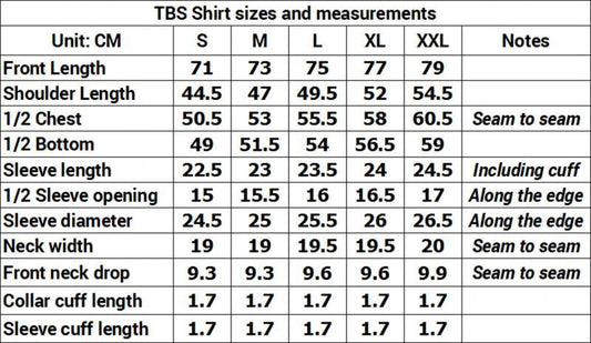 TBS T-Shirt B16 Model