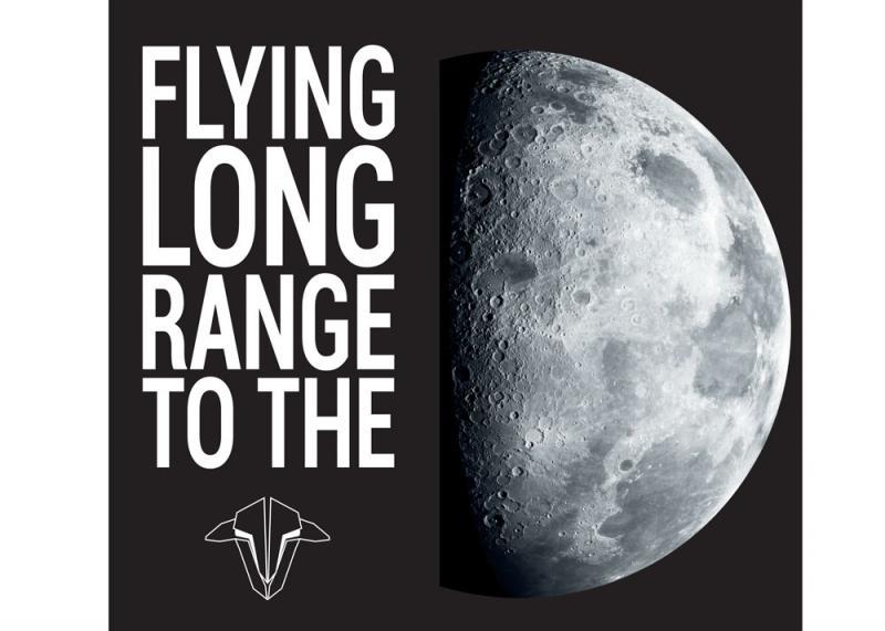 TBS TO THE MOON T-SHIRT [L]