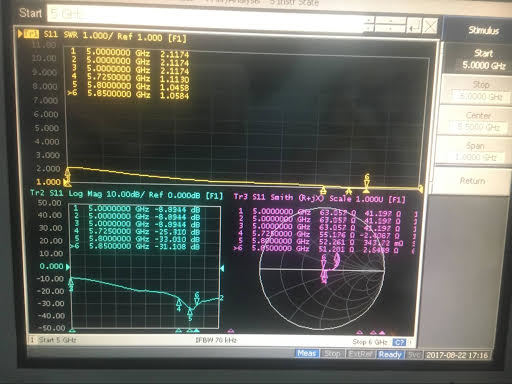 Triple Feed Patch antenna by Maarten Baert