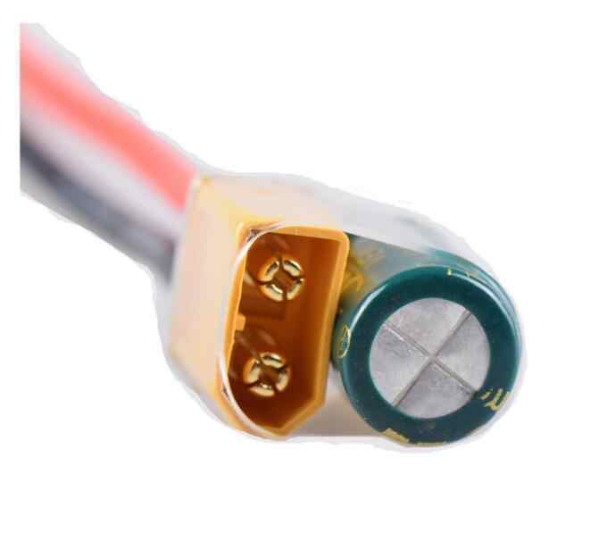 XT60 &#8211; CAP Power Filter Pigtail 14awg 1000uf